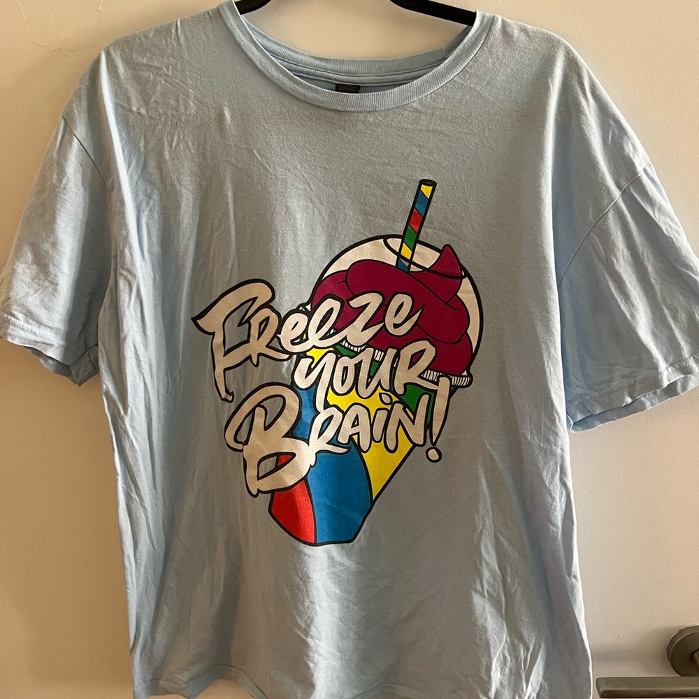 Light Blue Heathers West End Graphic T-Shirt